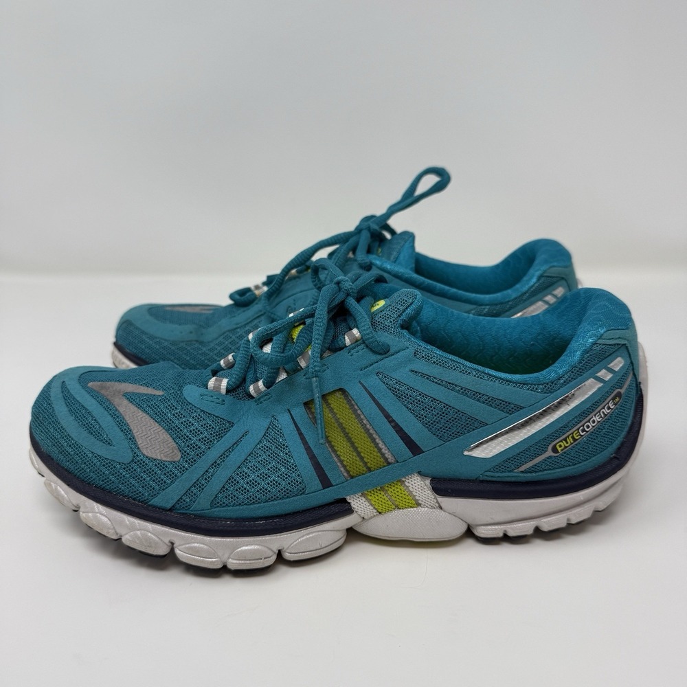 Brooks Pure Cadence 2 Women's Running Shoes Size 8 US Teal 39 EU VGUC Sneakers